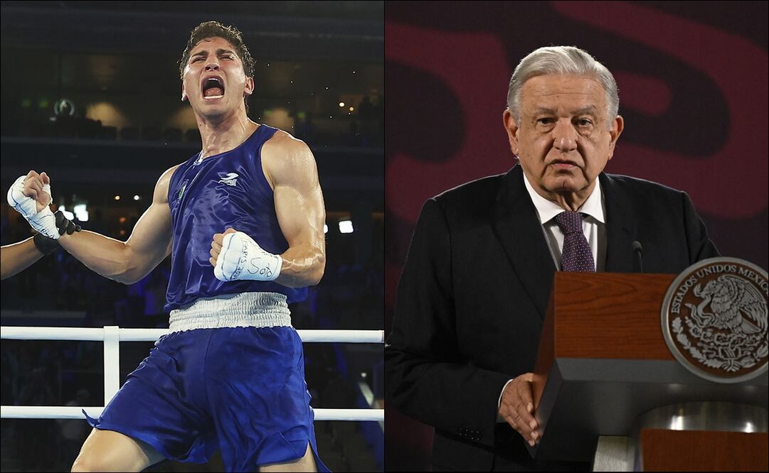 Marco Verde y Andrés Manuel López Obrador. FOTOS: AFP