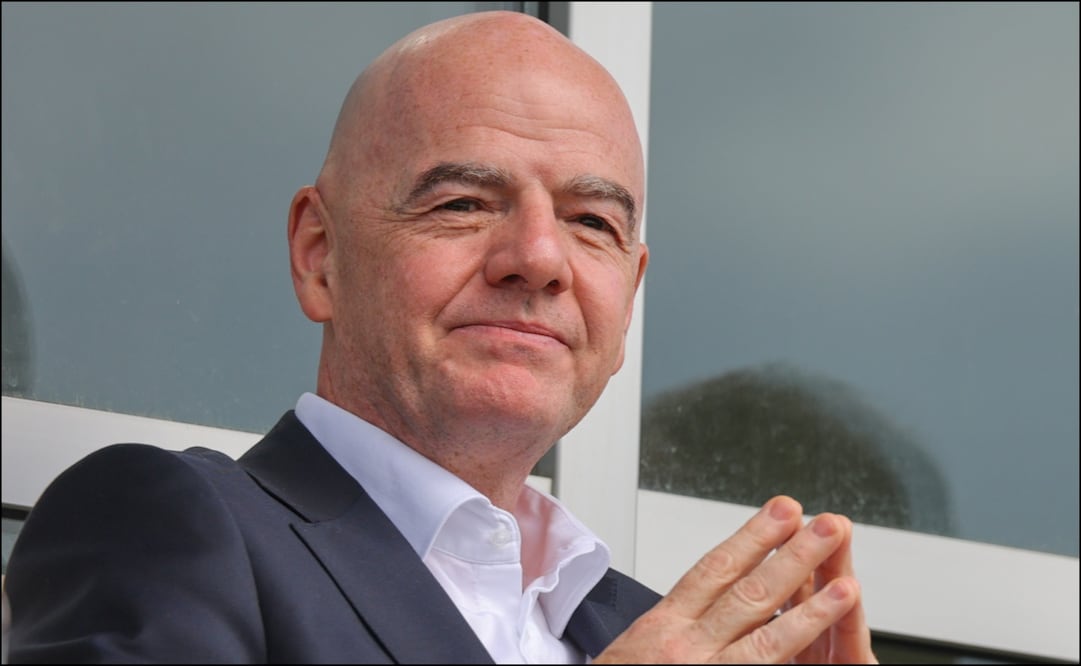 Gianni Infantino, presidente de la FIFA. FOTO: AP