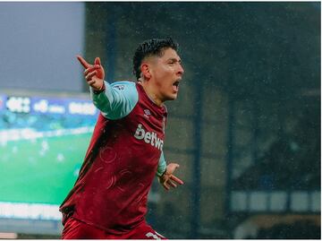 Edson Álvarez regaló joya de gol en triunfo del West Ham