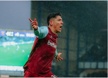 Edson Álvarez regaló joya de gol en triunfo del West Ham