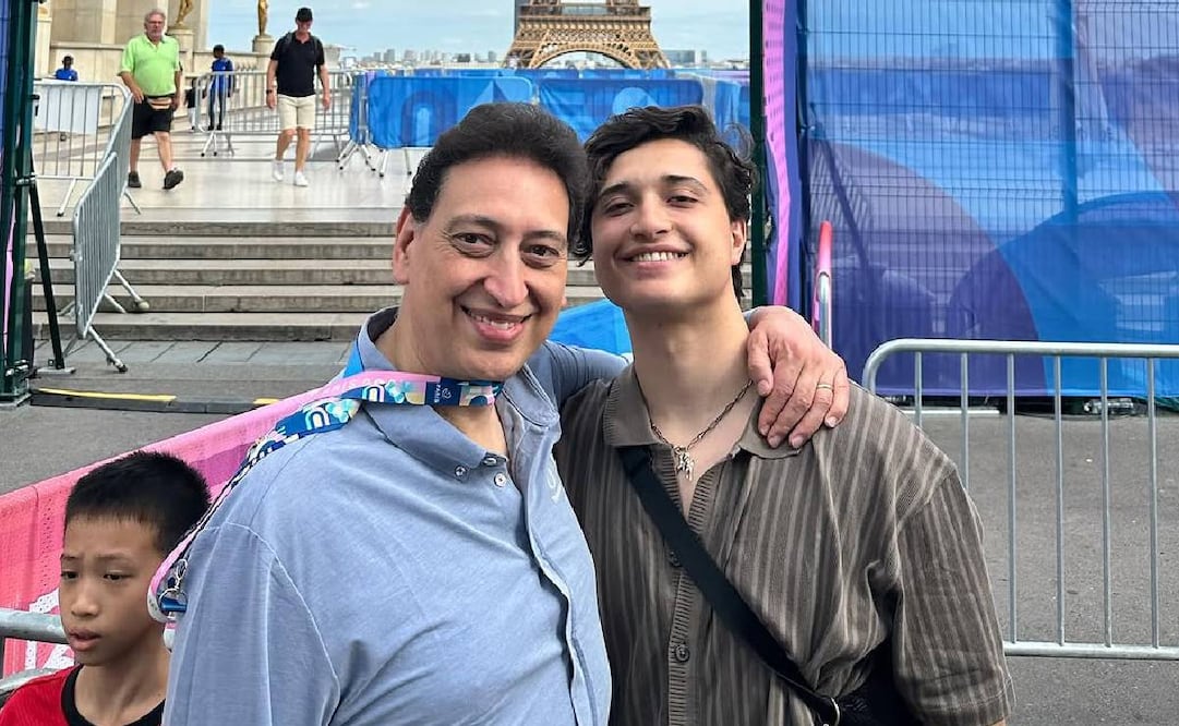 Enrique Burak llevó a Televisa a su hijo Nathan y generó polémica entre los televidentes. Foto: Especial