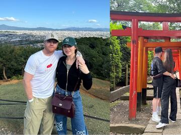 Canelo Álvarez y su esposa "presumen" sus lujosas vacaciones en Japón