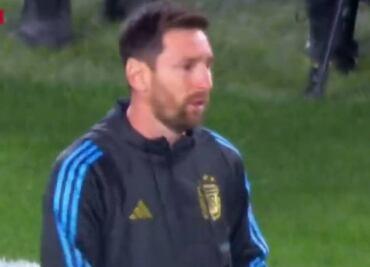 Lionel Messi no pudo contener las lágrimas en su último partido con la selección en Argentina