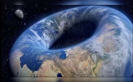 Existe una teoría que asegura que la Tierra tiene forma de dona