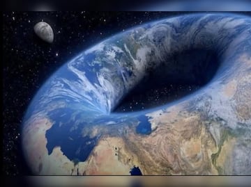 Existe una teoría que asegura que la Tierra tiene forma de dona