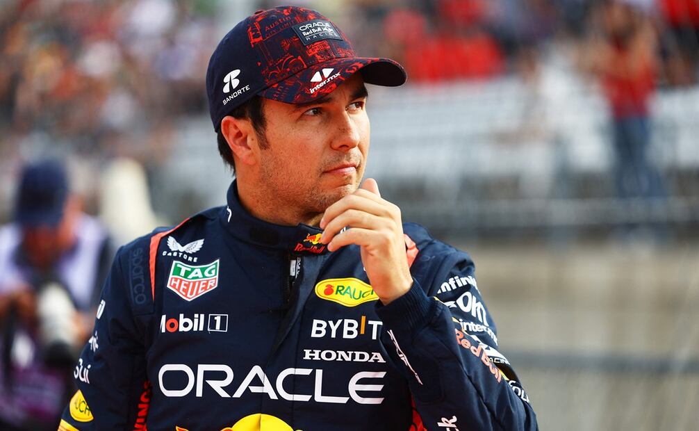 Checo Pérez tras la carrera sprint del Gran Premio de Estados Unidos - Foto: AFP