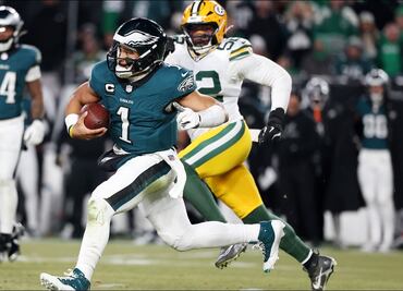 Philadelphia Eagles se impuso 22-10 a Packers para clasificar a la Ronda Divisional de la NFL