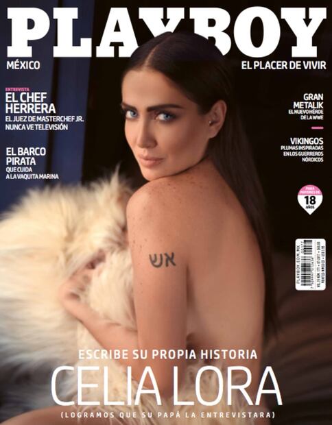 Celia Lora en Playboy y las sensuales portadas que ha hecho