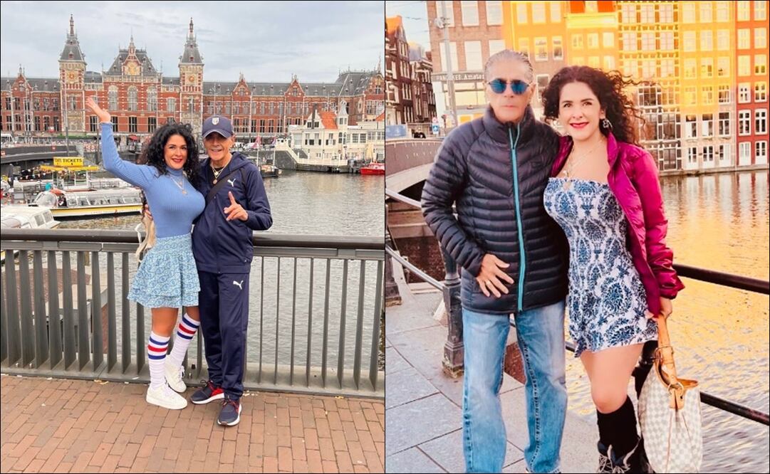 Lalo Trelles y Lorena Cid se fueron de viaje a Ámsterdam. FOTO: @eduardotrelles