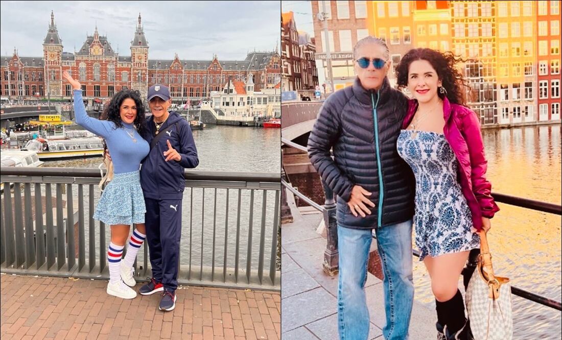 Lalo Trelles y Lorena Cid se fueron de viaje a Ámsterdam. FOTO: @eduardotrelles
