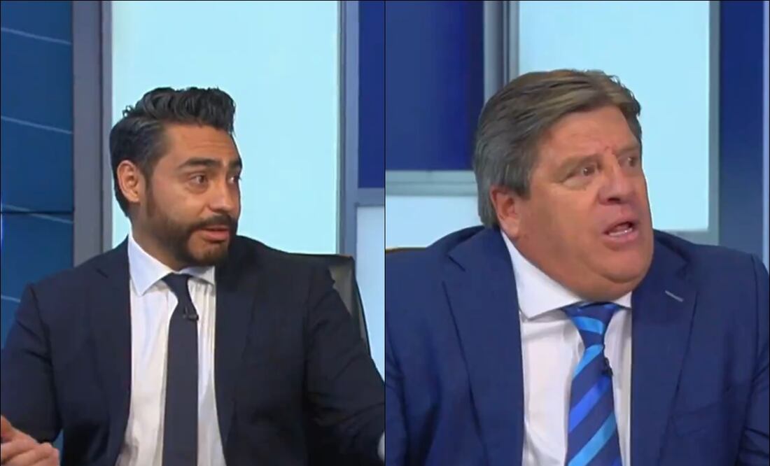 Rubén Rodríguez y Miguel Herrera. FOTOS: Capturas