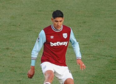Aficionado del West Ham revienta a Edson Álvarez tras ser expulsado