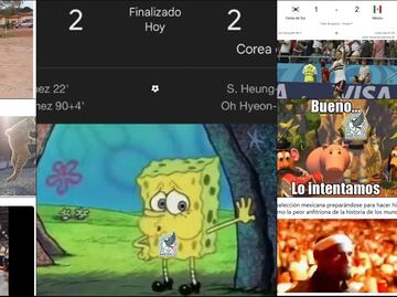 México rescata empate ante Corea del Sur, pero los memes no perdonan al Tricolor