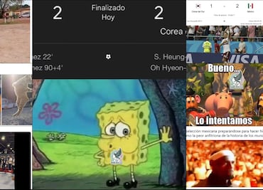 México rescata empate ante Corea del Sur, pero los memes no perdonan al Tricolor