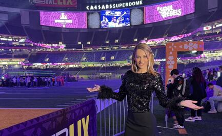 Inés Sainz sorprendió a sus seguidores previo al Super Bowl LIX entre Chiefs y Eagles