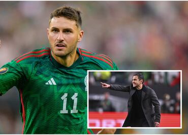 Jaime Lozano elogia a Santi Giménez: 'Es el presente y futuro de la Selección Mexicana'