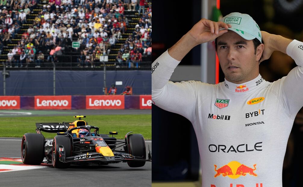 Checo Pérez en el Día 2 del Gran Premio de México - Fotos: AFP