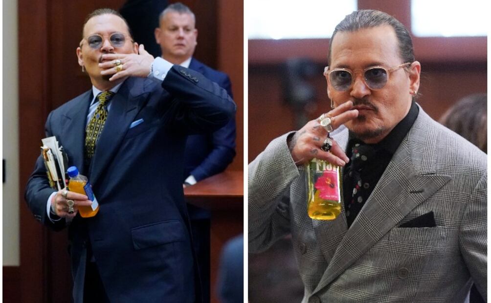 El antes y después de Johnny Depp en el juicio contra Amber Heard