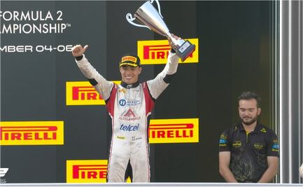 Noel León brilla en Monza con su quinto podio en Fórmula 2