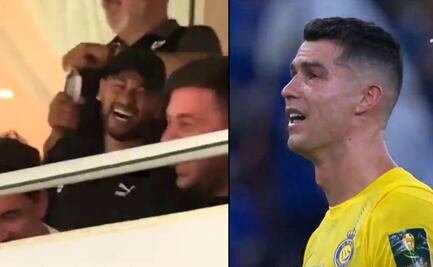 Neymar se burló de Cristiano Ronaldo cuando la afición comenzó a corear a Messi en las tribunas