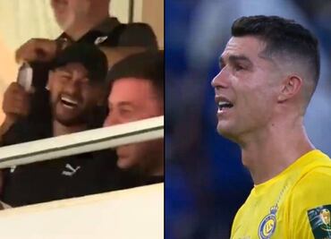 Neymar se burló de Cristiano Ronaldo cuando la afición comenzó a corear a Messi en las tribunas