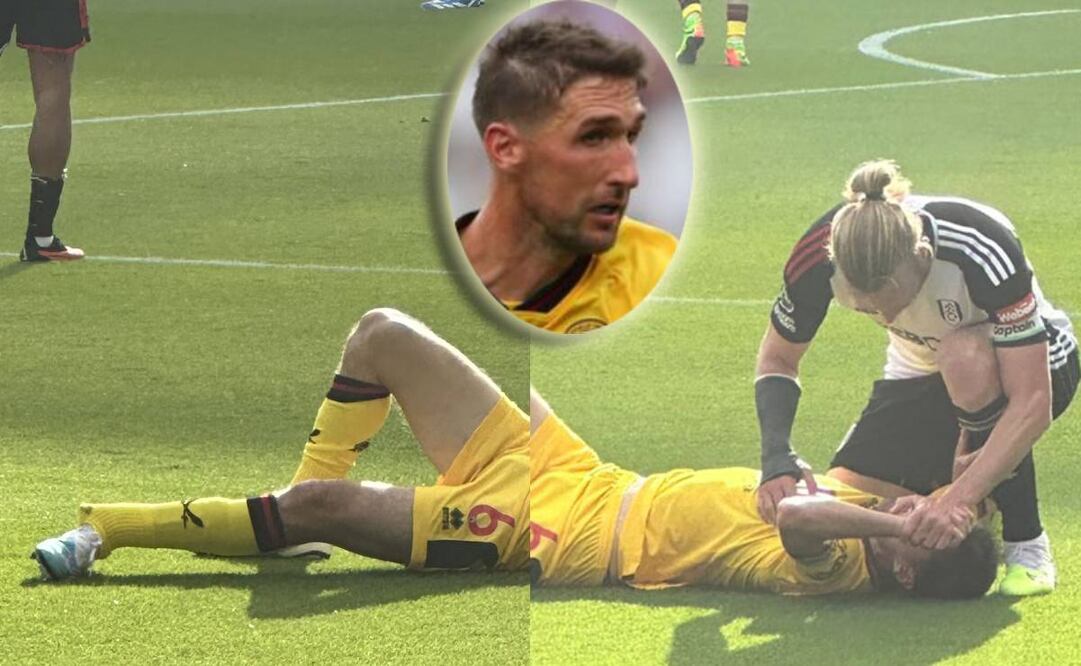 Chris Basham sufrió una escalofriante fractura en el Fulham ante Sheffield. Foto: Especial