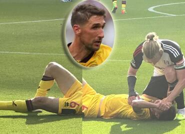 Chris Basham sufre escalofriante fractura en el duelo entre Fulham y Sheffield