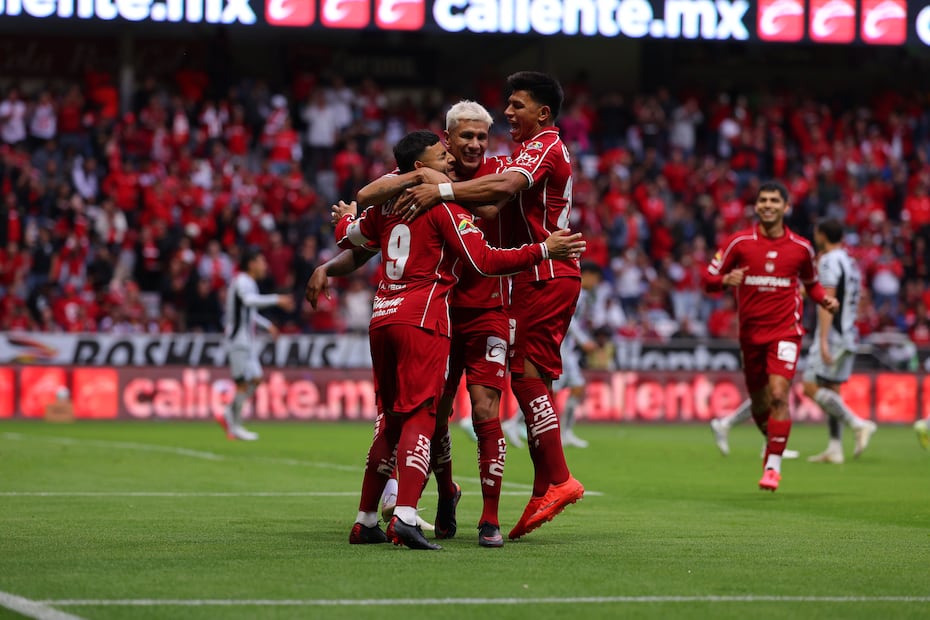 Toluca, Estado de México, 12 de septiembre de 2026. , durante el partido correspondiente a la jornada 8 del torneo Apertura 2026 de la Liga BBVA MX, entre los Diablos Rojos del Toluca y los Rojinegros del Atlas, realizado en el estadio Nemesio Diez. Foto: Imago7/Jesús Esquivel