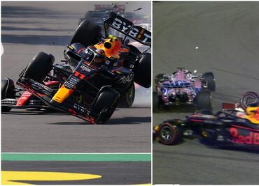 Checo Pérez y Charles Leclerc, una rivalidad de mucho contacto