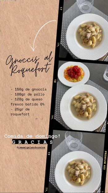 Recetas | Fuente: Instagram @antonelaroccuzzo