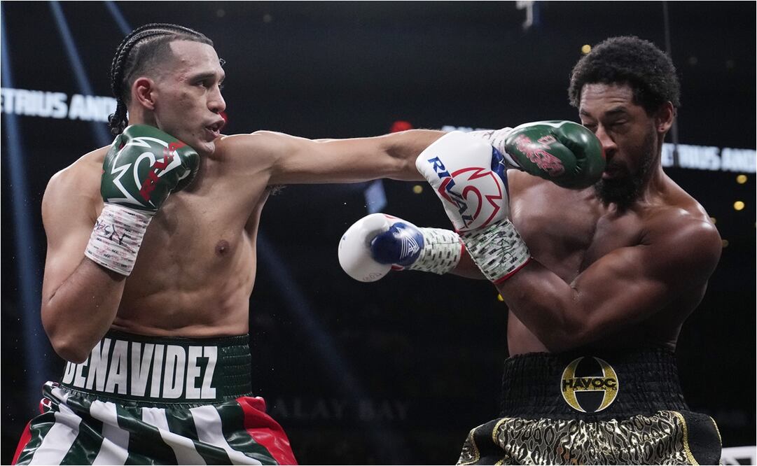 David Benavidez destruyó a Demetrius Andrade en seis rounds - AP