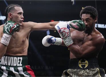 David Benavidez noquea a Demetrius Andrade y apunta al Canelo Álvarez