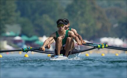¡Van a la Semifinal! Miguel Carballo y Alexis López avanzan a la siguiente ronda dentro del remo
