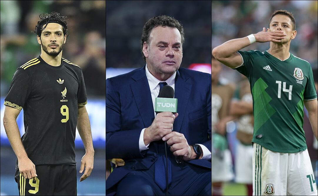 David Faitelson salió en defensa de Chicharito Hernández: “Raúl Jiménez no ha hecho ni un solo gol en Mundiales” / FOTOS: Imago7