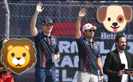 Red Bull insultó a Checo Pérez llamándolo "perro amigable" y a Max Verstappen un "león"