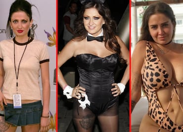 Celia Lora: 10 fotos que muestran el cambio radical en su cuerpo