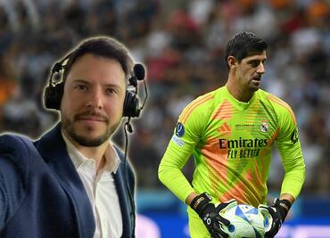 ¡¿QUEEÉ?! Analista Pepe del Bosque suelta 'palabrota' al referirse a Courtois: "Arquero ver%$#"