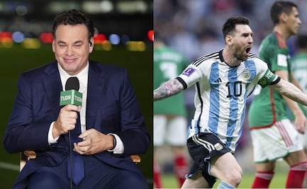 David Faitelson coincide con Lionel Messi; "No hay comparación entre Argentina y México"