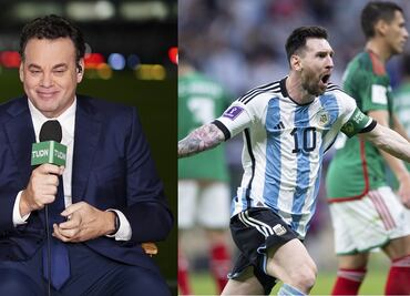 David Faitelson coincide con Lionel Messi; "No hay comparación entre Argentina y México"