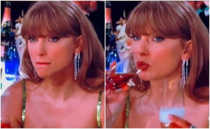 VIDEO: Taylor Swift es víctima de una broma en los Golden Globes 2024 y su reacción es épica