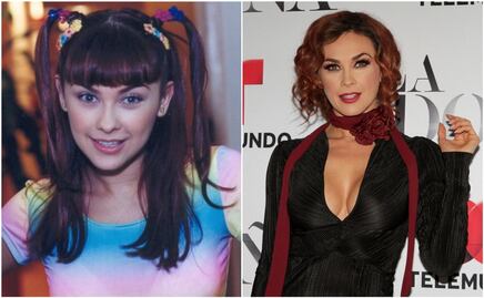 10 fotos del antes y después de Aracely Arámbula