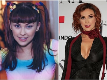 10 fotos del antes y después de Aracely Arámbula
