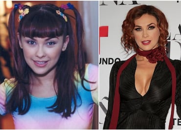 10 fotos del antes y después de Aracely Arámbula