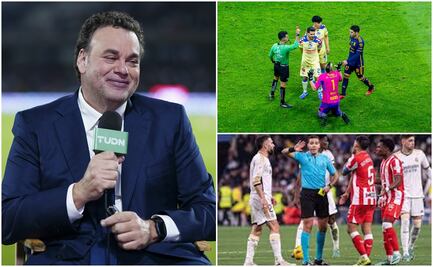 Faitelson habló de 'robo' al Almería y aseguró: 'Ahora sí tan parecidos Real Madrid y el América'