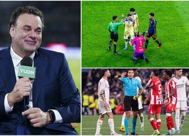 Faitelson habló de 'robo' al Almería y aseguró: 'Ahora sí tan parecidos Real Madrid y el América'
