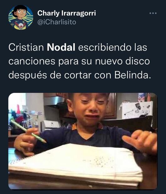 Los 10 mejores memes del rompimiento de Belinda y Nodal