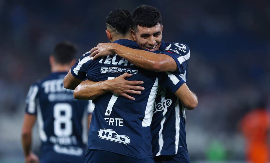 Los Rayados avanzaron con un contundente marcador global de 5-0. Foto: Imago7.