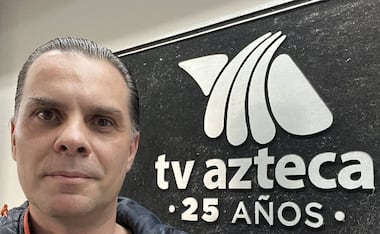 Christian Martinoli y TV Azteca Foto: Especial