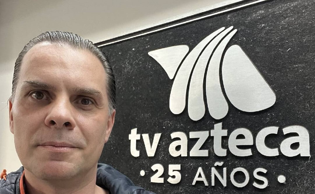 Christian Martinoli reveló la fecha en la que se termina su contrato con TV Azteca Foto: Especial