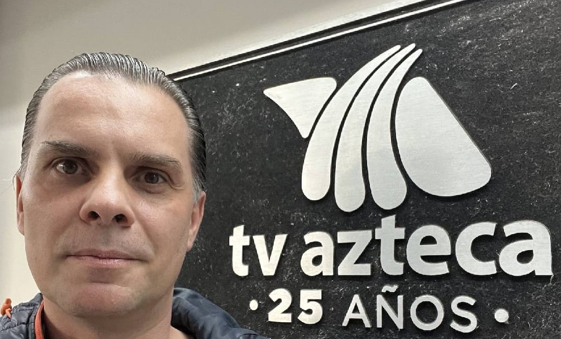 Christian Martinoli reveló la fecha en la que se termina su contrato con TV Azteca Foto: Especial